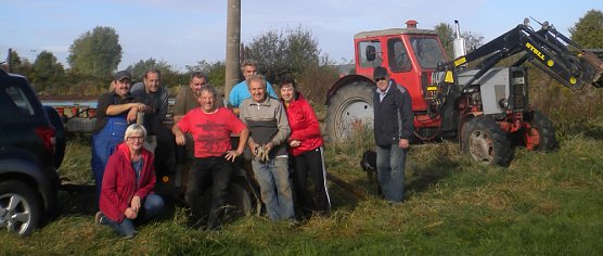 Neue Storchennester in Seehausen (Foto: Susann B&ouml;hme)
