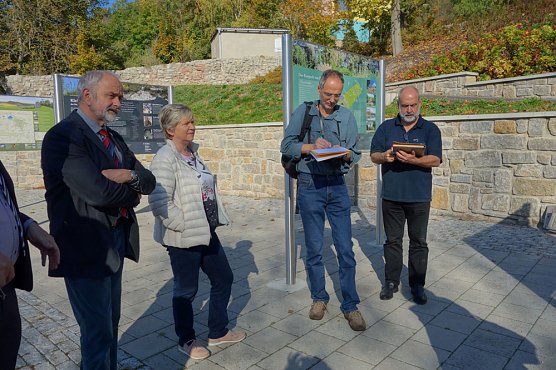Nationaler GeoPark Kyffh&auml;user auf dem Pr&uuml;fstand (Foto: Landratamt Kyffh&auml;userkreis)
