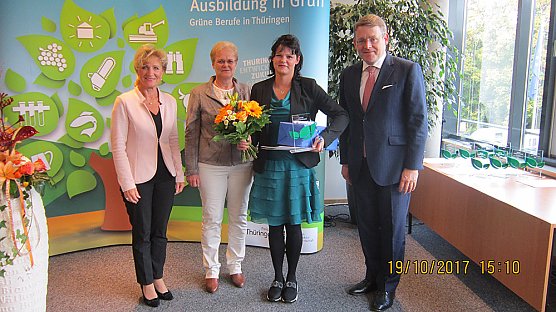 Sindy G&ouml;tz � beste Auszubildende Th&uuml;ringens... (Foto: Privat)