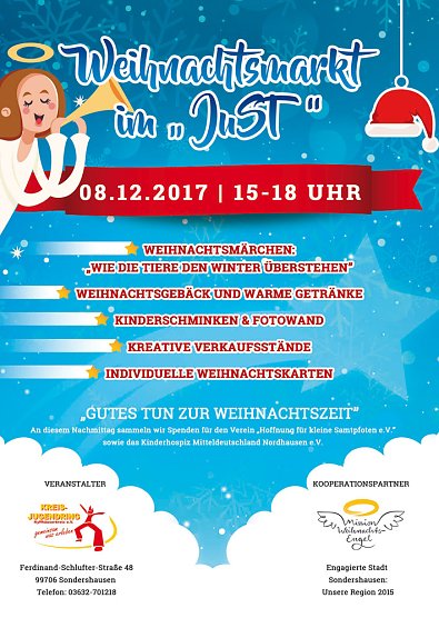 Weihnachtsmarkt mit Kinderm&auml;rchen im JuST (Foto: JUST)