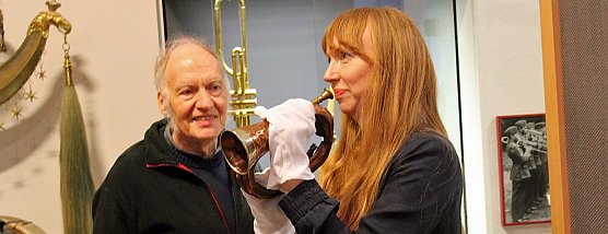 Klangkünstlerin Susan Philipsz in Sondershausen (Foto: Karl-Heinz Herrmann) Klangkünstlerin Susan Philipsz in Sondershausen (Foto: Karl-Heinz Herrmann)