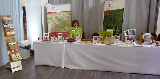 Beim Th&uuml;ringer Tourismustag - Hohe Schrecke (Foto: Christin Zander)