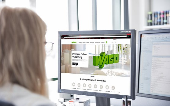 Neue Website stellt Kundenbed&uuml;rfnisse st&auml;rker in den Fokus (Foto: WAGO)