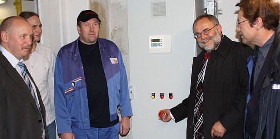 Auf Knopf gedrückt (Foto: privat) Auf Knopf gedrückt (Foto: privat)