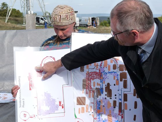 Ausgrabungen auf dem Frauenberg (Foto: Karl-Heinz Herrmann) Ausgrabungen auf dem Frauenberg (Foto: Karl-Heinz Herrmann)