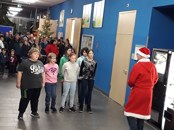 In Bad Frankenhausen steppte Weihnachtsmann (Foto: RS Gagarin)