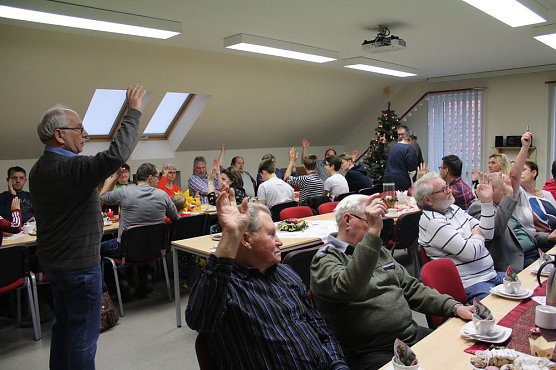 Mitgliederversammlung und Weihnachtsfeier (Foto: Karl-Heinz Herrmann)