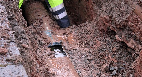 Hafermalz-Straße gesperrt (Foto: Karl-Heinz Herrmann) Hafermalz-Straße gesperrt (Foto: Karl-Heinz Herrmann)