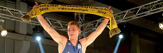 Richard Meinecke nach seinem Sieg (Foto: nnz)