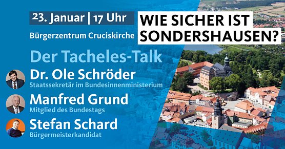 Wie sicher ist Sondershausen? (Foto: CDU)