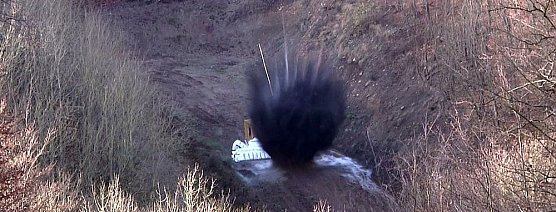 Gefundene Munition wird unsch&auml;dlich gemacht (Foto: nnz)