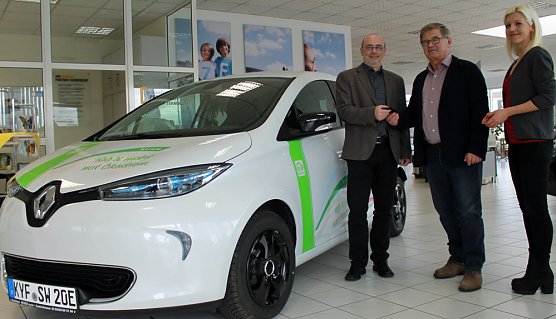 Thema E-Mobilit&auml;t (Foto: Stadtwerke Sondershausen)