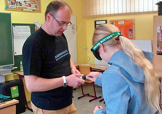 Projekt zum Jugendschutz an der Borlachschule (Foto: TGS Artrn)