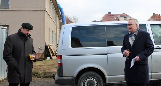 Baustart am Franzberg (Foto: Karl-Heinz Herrmann)