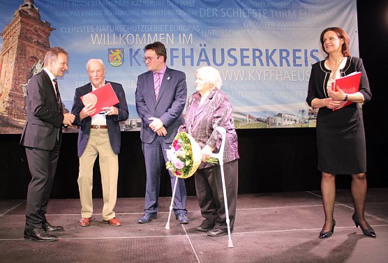 Verleihung der Kyffh&auml;user Ehrenamtspreise (Foto: Karl-Heinz Herrmann)