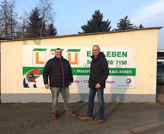 Kandidat auf Tour (Foto: privat)