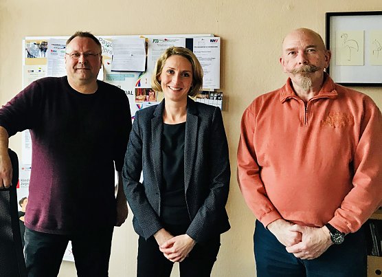 Zu Gast bei der FAU (Foto: SPD Sondershausen) Zu Gast bei der FAU (Foto: SPD Sondershausen)