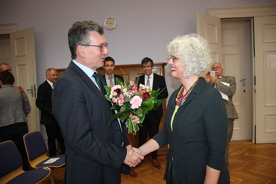 Amtseinführung der Direktorin des Amtsgerichts Sondershausen (Foto: Karl-Heinz Herrmann) Amtseinführung der Direktorin des Amtsgerichts Sondershausen (Foto: Karl-Heinz Herrmann)