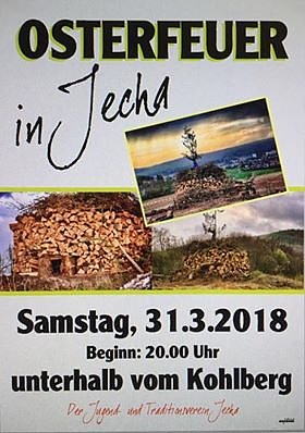 Osterkaffee und Osterfeuer-Jecha und mehr (Foto: privat)