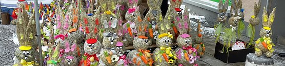 Osterhase holte sich kalte F&uuml;&szlig;e (Foto: Karl-Heinz Herrmann)