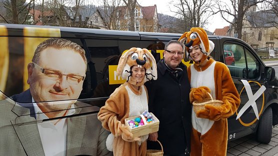 Ostertour in Bad Frankenhausen (Foto: Jens Krautwurst)