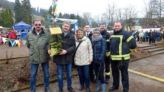 Fotoimpressionen vom MDR- Osterspaziergang in Bad Tabarz (Foto: Peter M&ouml;bius)