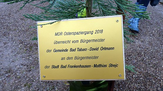 Fotoimpressionen vom MDR- Osterspaziergang in Bad Tabarz (Foto: Peter M&ouml;bius)