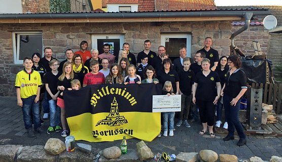 Ein "Held " zu Gast bei Freunden (Foto: Enrico Selk) Ein "Held " zu Gast bei Freunden (Foto: Enrico Selk)