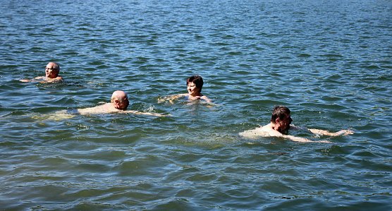 Saisonstart am Bebraer Teich (Foto: Karl-Heinz Herrmann)