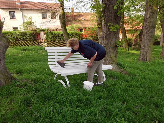 Erst die Arbeit  - dann das Vergn&uuml;gen! (Foto: Margit Uthleb)