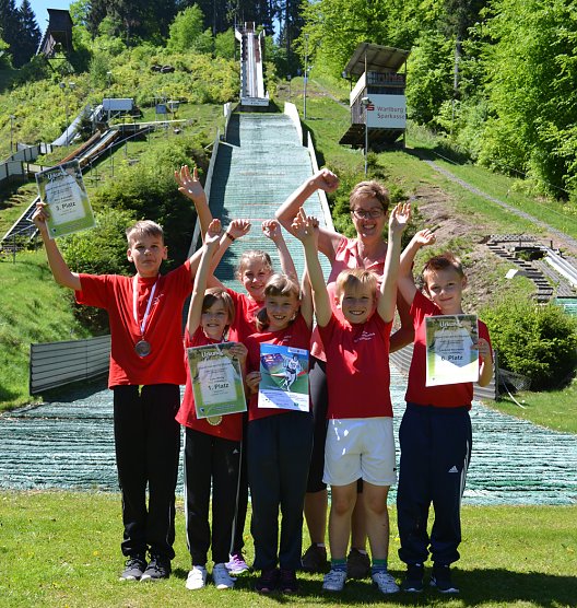 Lena lief allen davon (Foto: Kreissportbund)