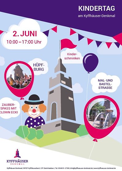 Kindererlebnistag am Kyffh&auml;user-Denkmal (Foto: Stadtmarketing Bad Frankenhausen)