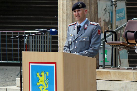 Wieder Soldatinnen und Soldaten vereidigt (Foto: Karl-Heinz Herrmann) Wieder Soldatinnen und Soldaten vereidigt (Foto: Karl-Heinz Herrmann)