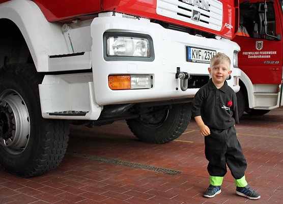 Feuer und Flamme f&uuml;r die Jugendfeuerwehr (Foto: Karl-Heinz Herrmann)