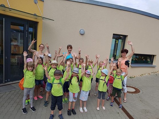 Einmal seh'n wir uns wieder. (Foto: Kita Wipperg&auml;rtchen)