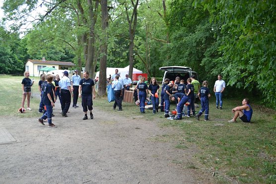 Stadtjugendfeuerwehrausscheid 2018 im Ferienpark Feuerkuppe (Foto: Ferienpark Feuerkuppe)