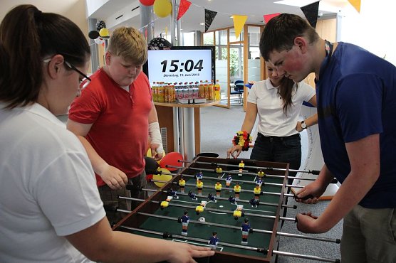 WM anders: Kickerturnier (Foto: Karl-Heinz Herrmann)