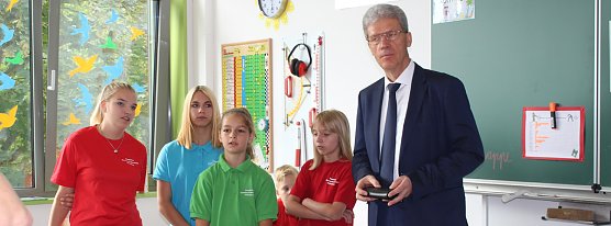 &Uuml;berp&uuml;nktlich! (Foto: Sabine Bartsch)