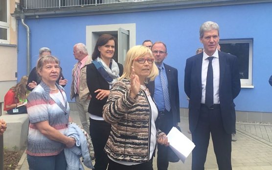 Bildungsminister Holter besucht TGS Oldisleben (Foto: Wahlkreisb&uuml;ro Dr. Iris Martin-Gehl)