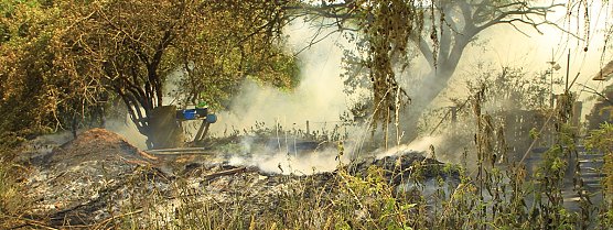 Brand im Hammatal (Foto: Silvio Dietzel) Brand im Hammatal (Foto: Silvio Dietzel)