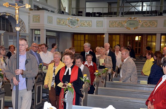 Jubelkonfirmation in der Unterkirche Bad Frankenhausen (Foto: Peter Zimmer)