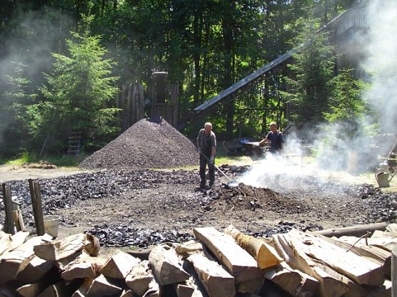 WB4 im Harz auf der Bode und in Harzköhlerei unterwegs (Foto: Thomas Leipold) WB4 im Harz auf der Bode und in Harzköhlerei unterwegs (Foto: Thomas Leipold)