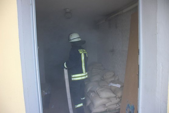 Feuerwehreinsatz in der Weizenstra&szlig;e (Foto: Karl-Heinz Herrmann)