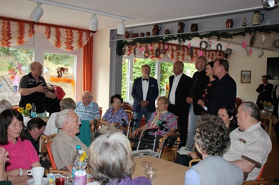 Auf Tour in Sondershausen beim DRK (Foto: Karl-Heinz Herrmann) Auf Tour in Sondershausen beim DRK (Foto: Karl-Heinz Herrmann)