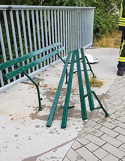 Nach mal Vandalismus (Foto: Philipp Lange)