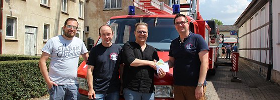 Anschubfinanzierung durch Volkssolidarit&auml;t (Foto: Karl-Heinz Herrmann)