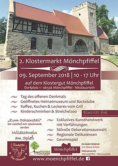 Klostermarkt in Mönchpfiffel (Foto: privat) Klostermarkt in Mönchpfiffel (Foto: privat)