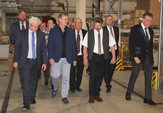 Ramelow bei Sonlux in Sondershausen (Foto: Karl-Heinz Herrmann)