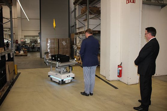 Ramelow bei Sonlux in Sondershausen (Foto: Karl-Heinz Herrmann)