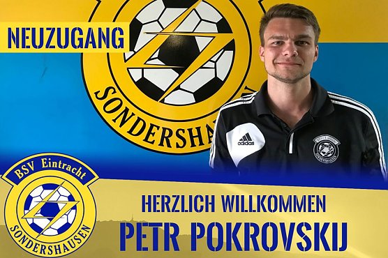 Petr Pokrovskij � sechster Neuzugang bei der Eintracht (Foto: R. Kuhrmann)